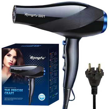Фен для волосся від мережі, 3000W, RONGFU MLC-8801 (L)