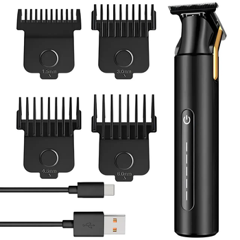 Машинка для стрижки + 4 насадки, акумуляторна з USB / Тример XO CF20B (L)