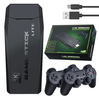 Ігрова приставка DATA FROG Y3 Lite 4K 32Gb з двома джойстиками та підключенням по HDMI