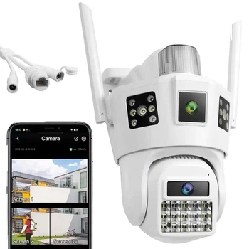 WIFI камера видеонаблюдения 12Мп, с ночным видением, SD 39