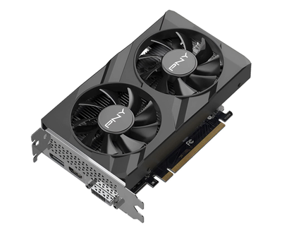 Видеокарта PNY GeForce RTX 3050 Dual Fan VERTO 6GB GDDR6 (VCG30506DFXPB1) EU