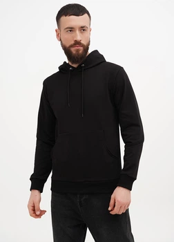 Худи Solo спортивное кенгуру S Черный Mn1388