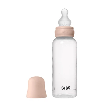 Детская бутылочка BIBS Blush Round Silicone 270 мл.
