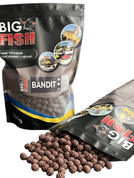 Бойл вареный Big Fish Baits BANDIT "Snail" (Улитка) 10*14 мм Krill - Squid (Криль - Кальмар),БФБ008