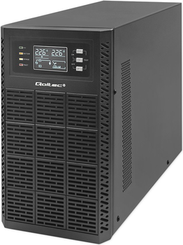 ИБП Qoltec Pure Sine Wave 3000VA 3000W LCD USB (5901878522821)