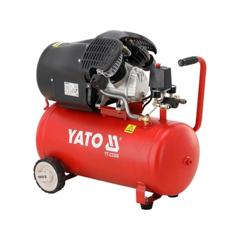 Компресор мережевий Yato 230 В (2.2 кВт) тиск ≤ 8 Bar (ресивер 50 л) YT-23306