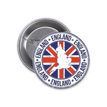 Значок Great Britain England UK United Kingdom Англия Великобритания #04
