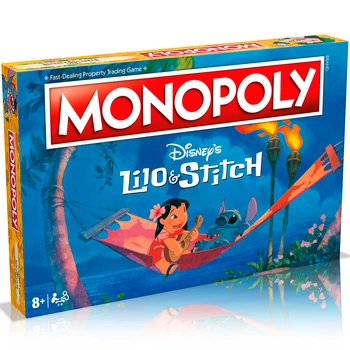 Настільна гра DISNEY Lilo and Stitch - Monopoly UK (Ліло і Стіч) ENG (WM02869-EN1-6)