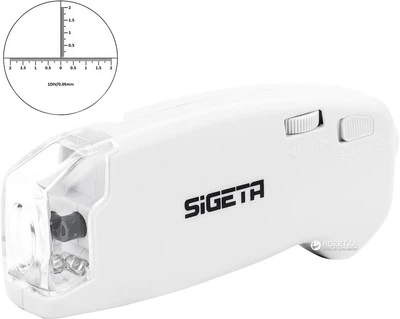 Микроскоп Sigeta MicroGlass 40x R/T (со шкалой) (65136)