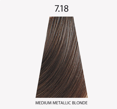 Farba do włosów Keune Tinta Color Limited Edition 7.18 Średni metaliczny blond 60 ml (8719281036951)