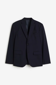 Пиджак H&M 44 темно синий 1702929432