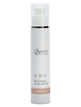 Антиоксидантный ультразащитный SPF 80 крем Illumination oil-free Smart4Derma 50мл