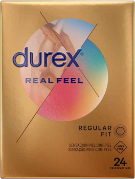 Prezerwatywy Durex Real Feel 24 szt (ZES8428076000465)