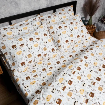 Набор наволочек Moon&Star Jungle Joy Бязь Gold Люкс 40x60 см 2 шт (MS-840000859)