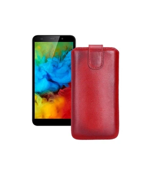 Витяжка з екошкіри для телефону 2E F534L Червоний