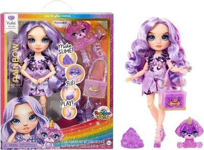 Кукла Rainbow High Вайолет со слаймом и аксессуарами