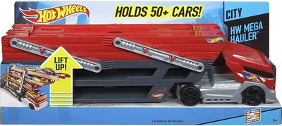 Трейлер (Автовоз) Hot Wheels Mega Hauler красный на 50 машинок