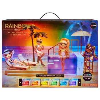 Ігровий набір Rainbow High Pacific coast Вечірка біля басейну для ляльок Рейнбоу Хай