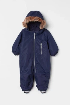 Комбинезон на флисе темно-синий H&M 68см (400097931)