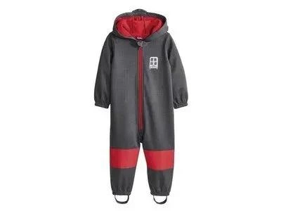 Комбинезон софтшелл серо-красный Lupilu 74-80см (400099711)