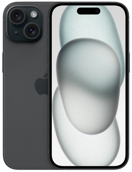 Мобільний телефон Apple iPhone 15 128GB Black (REF A) (2AMTP03)