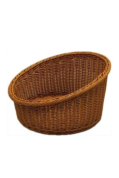 Кошик крулий зкошені стінки 39×14×23 см