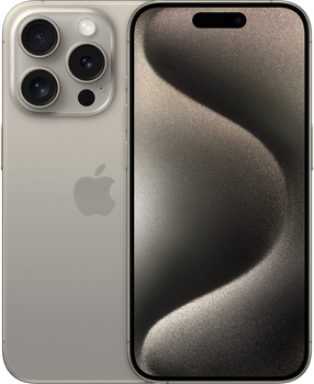 Мобільний телефон Apple iPhone 15 Pro 128GB Natural Titanium (REF A) (2AMTUX3)