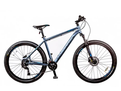 Велосипед Comanche Tomahawk 27 S-Pro (20.5", сірий/синій)