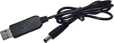 Кабель Trinix для роутера USB-A - DC 12 В 5 Вт 5.5x2.1 мм 1 м (73-00556)