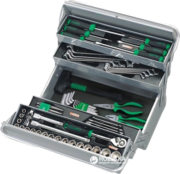 Ящик с инструментом Toptul 1/2" 5 секций 65 предметов  (GCAZ0003)