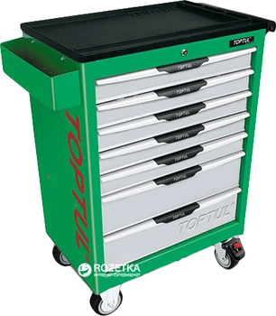 Тележка с инструментом Toptul Pro-Line 7 секций 227 предметов (GCAJ0012)