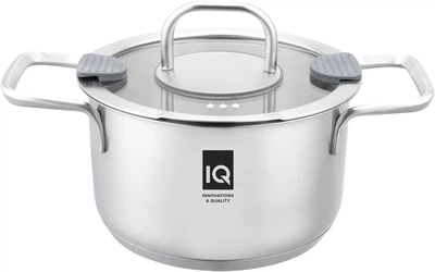 Каструля IQ Be Creative з кришкою 22 см 4.6 л (IQ-2050-22)