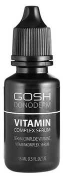 Сироватка для обличчя Gosh Donoderm з вітамінним комплексом 15 мл (5711914123390)