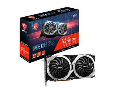 Видеокарта RX 6700 XT 12GB MSI MECH 2X GDDR6 (192bit) (2424/16000) (HDMI, 3xDisplay Port)
