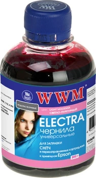 Чорнило Epson Універсальне ELECTRA (Light Magenta) 200г *WWM