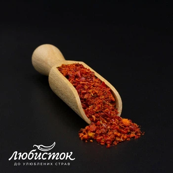 Паприка красная кусочками 3*3 500г ТМ Любисток
