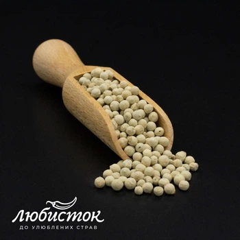 Перец белый горошек "Пекельний перець" 5кг ТМ Любисток