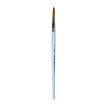 Пензель Синтетика кругла широка 6604RS №12, коротка ручка, 6604RS12, 99IDEAS