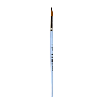 Пензель Синтетика кругла широка 6604RS №10, коротка ручка, 6604RS10, 99IDEAS