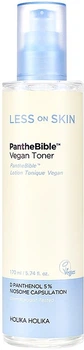 Увлажняющий и успокаивающий тонер для лица - Holika Less On Skin PantheBible Vegan Toner 170ml (170ml) (1244247-1524423279-2)
