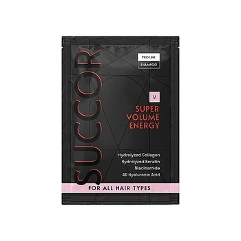 Шампунь для объема волос - Succor Super Volume Energy Shampoo (пробник) 10ml (1433765-25639099)