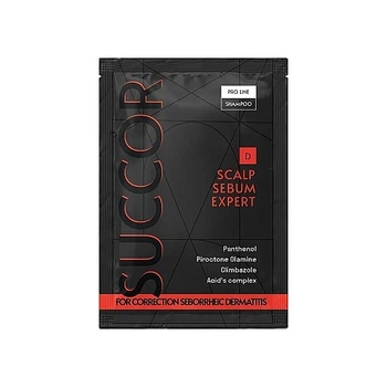 Шампунь для корекції проявів себорейного дерматиту (пробник) - Succor Scalp Sebum Expert Shampoo 10ml