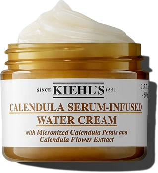 Увлажняющий крем с экстрактом календулы для кожи лица - Kiehl's Calendula Serum-Infused Water Cream 50ml (50ml) (1254357-1572174785-2)
