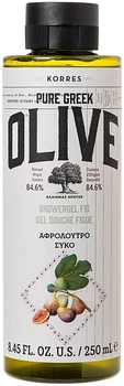 Гель для душу "Інжир" - Korres Pure Greek Olive Fig Shower Gel 250ml (1180281-139222)