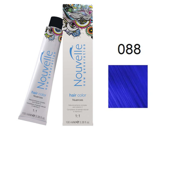 Фарба для волосся Nouvelle Hair Color 088 синій 100 мл