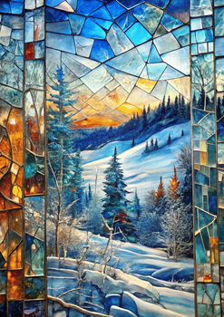 Постер А5 Мозаика АРТ ENTERSTORE (art.900167_A5)