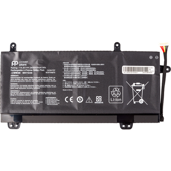 Акумулятор PowerPlant для ноутбуків Asus Rog GU501 Series (C41N1727) 14.8V 2800mAh (NB431984)