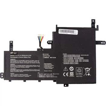 Аккумулятор PowerPlant для ноутбуков Asus VivoBook S15 (B31N1842) 11.4V 3600mAh (NB431977)