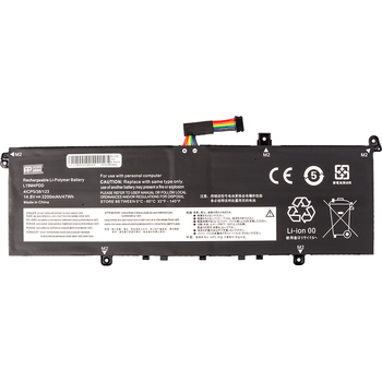 Акумулятор PowerPlant для ноутбуків Lenovo ThinkBook 13s ITL (L19M4PDD) 14.8V 3200mAh (NB482498)