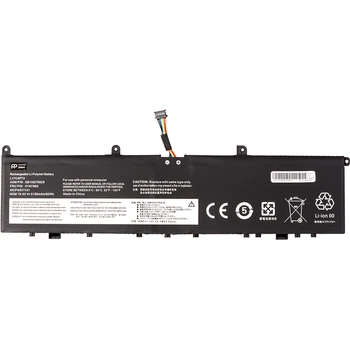 Акумулятор PowerPlant для ноутбуків LENOVO ThinkPad X1 Extreme 1st Gen/2nd Gen (L17C4P72) 15.4V 5180
